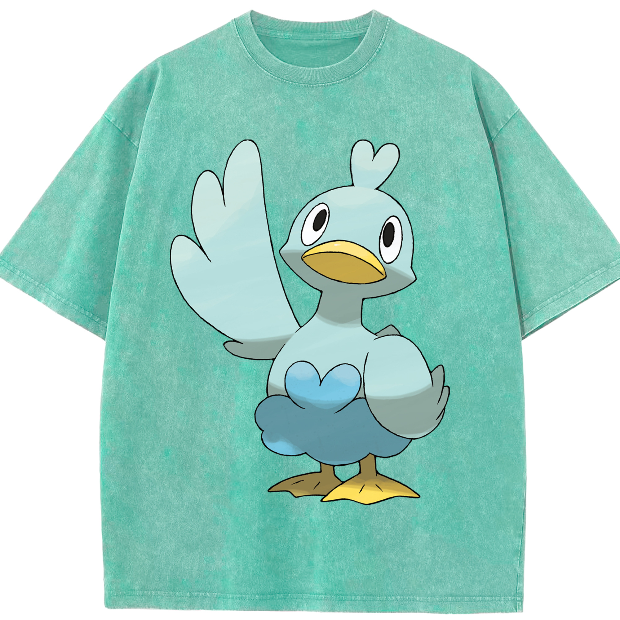 （画像用） ポケットモンスター Pokémon 綿100% ヴィンテージ風 半袖Tシャツ（フロントプリント）